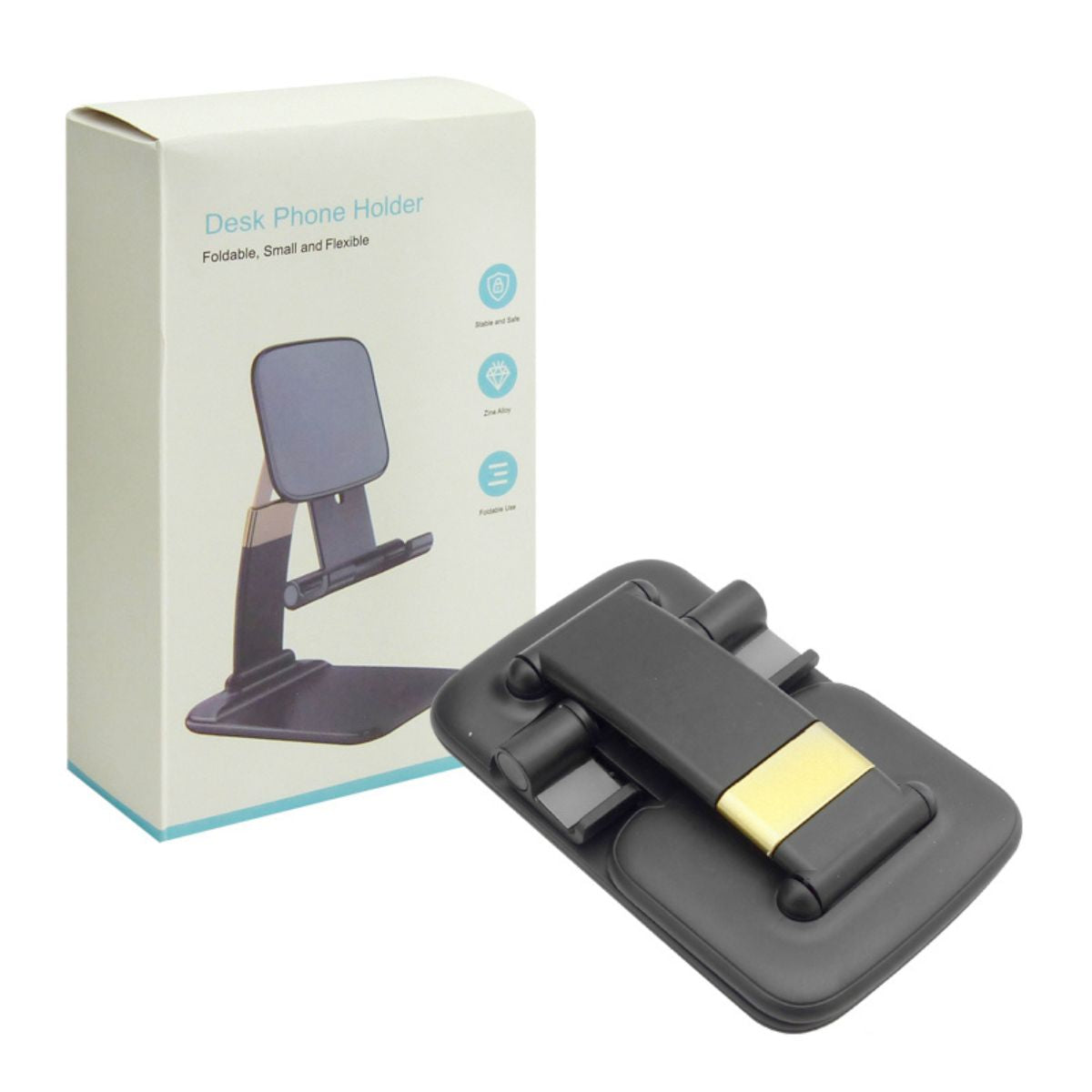Porta Celular Y Tablet Base Extensible Negro